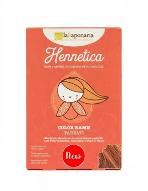 laSaponaria Naravna barva za lase Parvati BIO (100 g) - baker