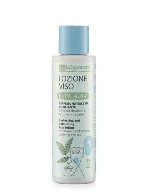 laSaponaria Pure Glow BIO losjon za posvetitev (150 ml) - z aloe vero in koprivo