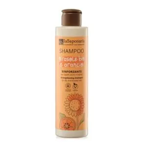 laSaponaria Šampon s sončnico in sladko pomarančo BIO (200 ml)