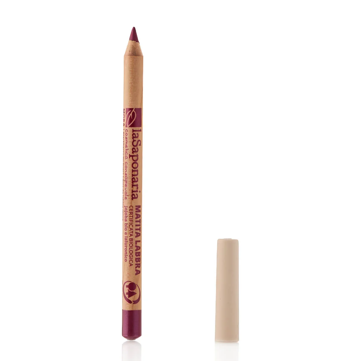 laSaponaria Svinčnik za ustnice z jojobo BIO (1,1 g) Warm Nude - 3 odtenki