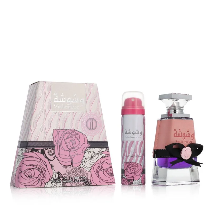 Washwashah 100 ml + DEO v spreju parfumska voda za ženske 75 ml
