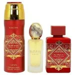 Badee Al Oud Sublime darilni komplet - 100 ml + parfumirani sprej 200 ml + meglica za lase parfumska voda 50 ml