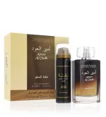 Lattafa Ameer Al Oudh darilni set unisex parfumirana voda 100 ml + dezodorant 50 ml