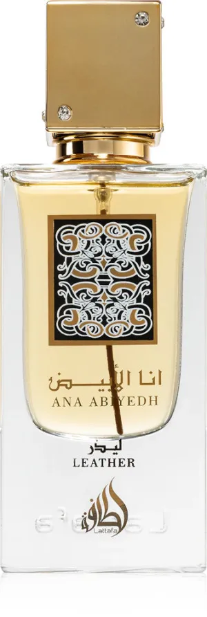 Lattafa Ana Abiyedh Leather parfumska voda unisex 60 ml