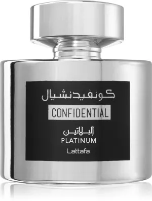 Lattafa Confidential Platinum parfumska voda za moške 100 ml