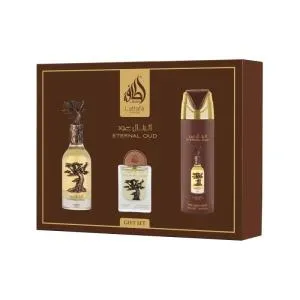 Lattafa Lattafa Pride Eternal Oud EDP 100 ml + EDP 20 ml + DEO v spreju 200 ml UNISEX