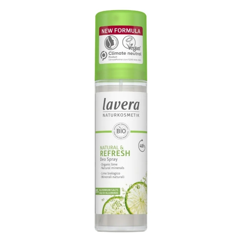 Lavera Dezodorant v spreju Refresh - limetin (75 ml) - do 48-urna zaščita