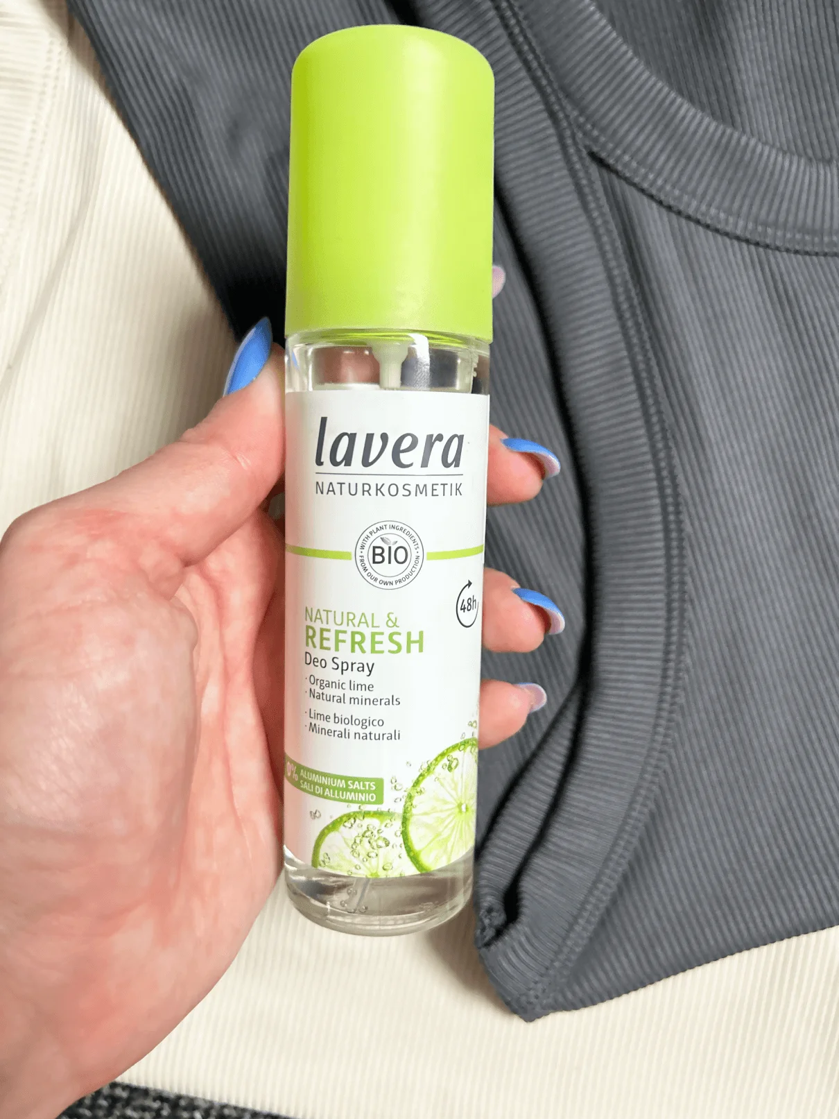 Lavera Dezodorant v spreju Refresh - limetin (75 ml) - do 48-urna zaščita