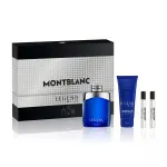Legend Blue 100 ml + SG za telo in lase 100 ml + EDP MINI 2 x parfumirana voda za moške 8 ml