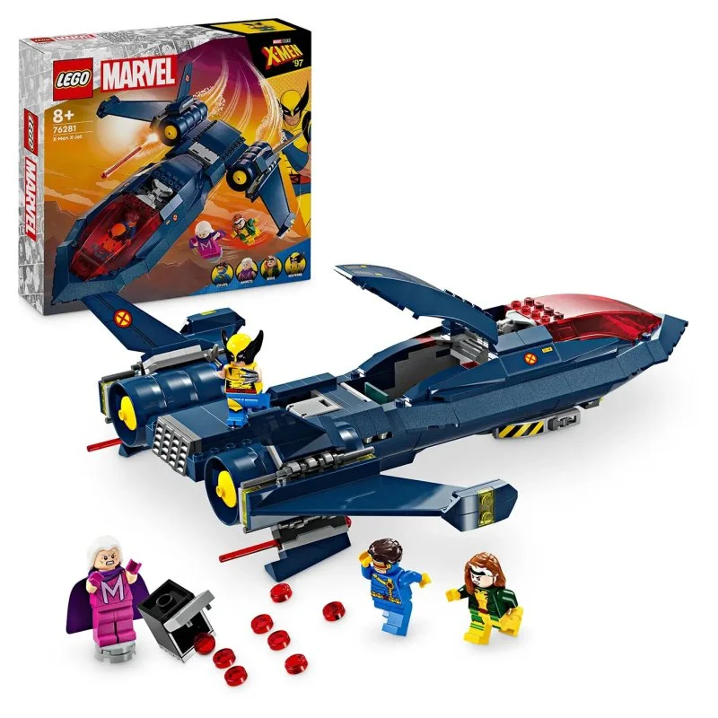 Marvel 76281 Reaktivno letalo X-Men X-Jet