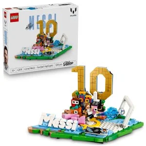 LEGO® Editions 43011 Lionel Messi – Zvezdni trenutki nogometa