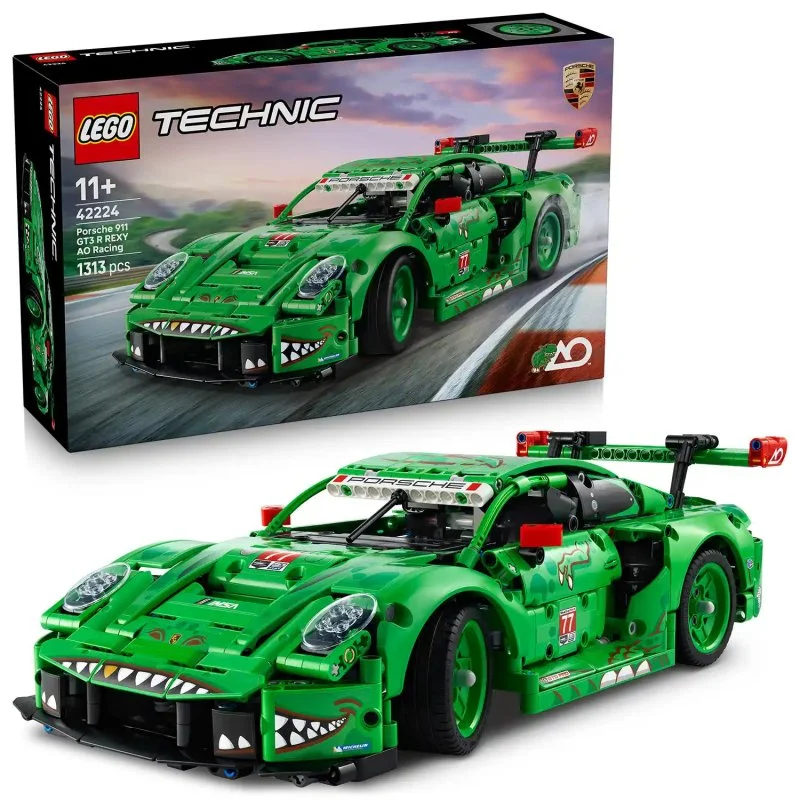 Technic 42224 Avto Porsche 911 GT3 R REXY AO Racing