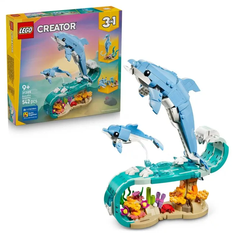 Creator 3 v 1 31385 Morske živali: Čudoviti delfini