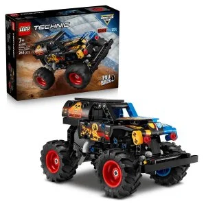 LEGO® Technic 42219 Monster Jam™ Grave Digger™ Ogenj in led
