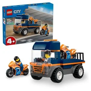 LEGO® City 60491 Tovornjak za prevoz motornih koles