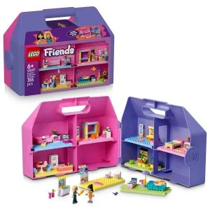 LEGO® Friends 42697 Kreativni kovček in hišica za punčke