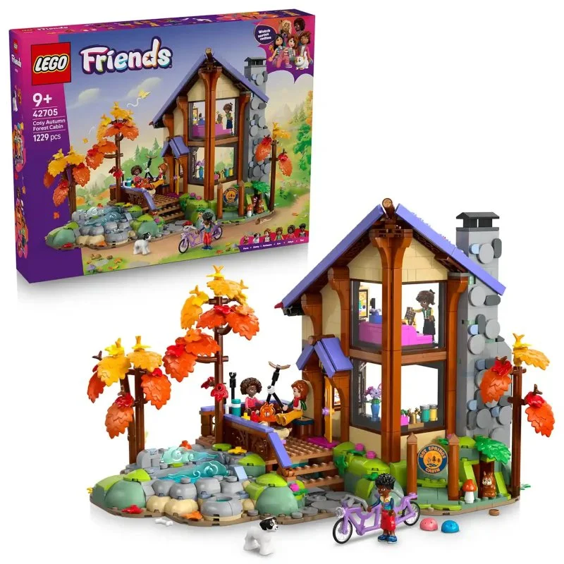 Friends 42705 Udobna koča v jesenskem gozdu