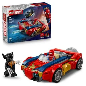 LEGO® ǀ Marvel 76336 Spider-Man in avto vs. venomizirani Wolverine