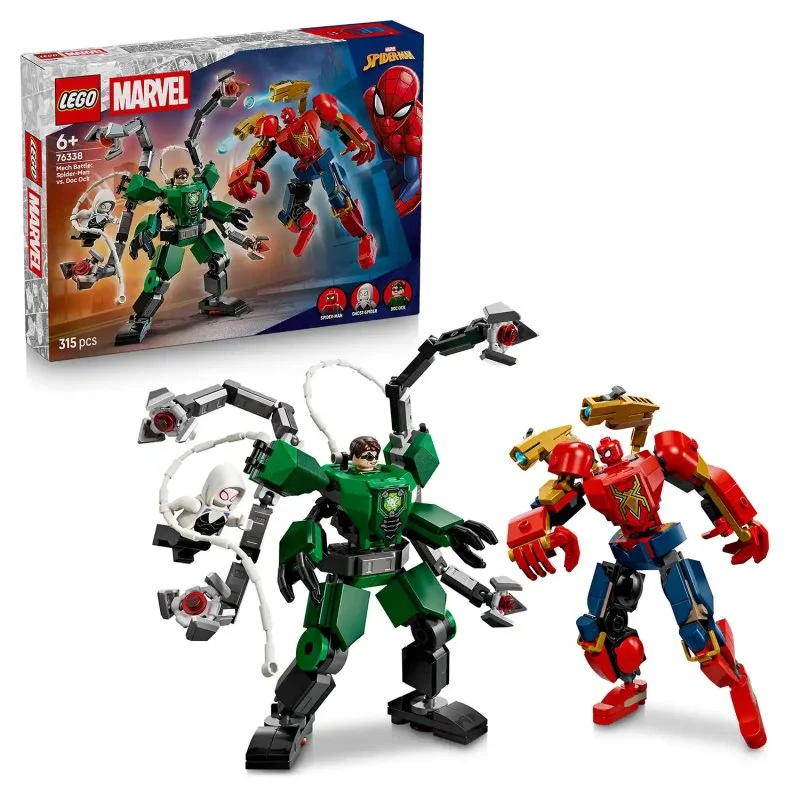 ǀ Marvel 76338 Bitka robotov: Spider-Man proti Doc Ocku