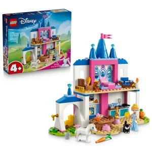 LEGO® │ Disney 43283 Pepelkin grad in njeni živalski prijatelji