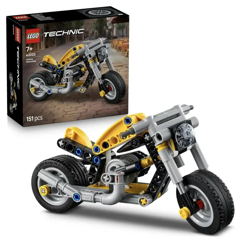 Technic 42225 Rumeni motocikel