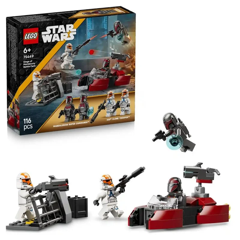 Star Wars™ 75449 Bojni paket obleganja Mandalora