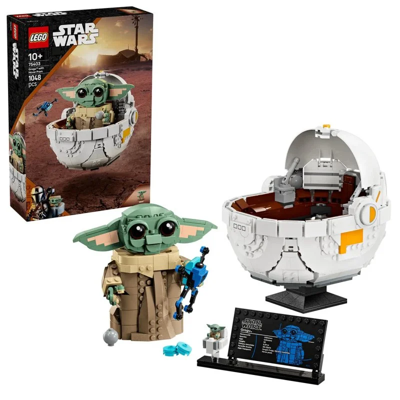 Star Wars™ 75403 Grogu™ v lebdečem vozičku