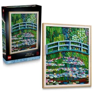 LEGO® Art 31220 Claude Monet – Most nad ribnikom z lokvanji
