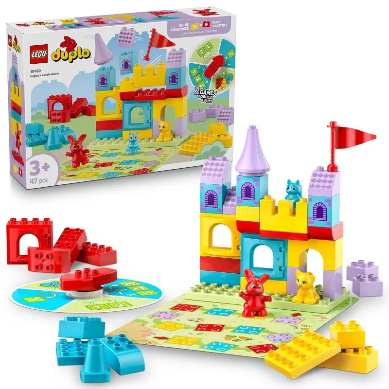 DUPLO® 10450 Hopsy in igra z gradom