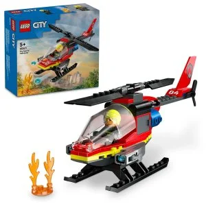 LEGO® City 60411 Gasilski reševalni helikopter