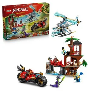 LEGO® NINJAGO® 71857 Spopad nindžinih vozil in drevesna hišica
