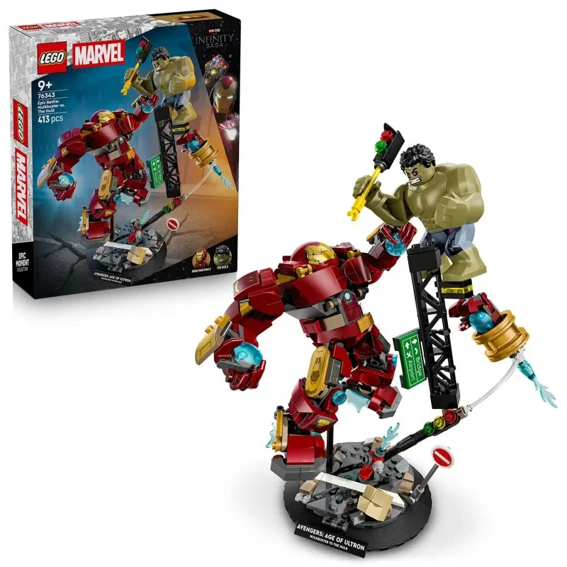 ǀ Marvel 76343 Epski spopad: Hulkbuster vs. Hulk