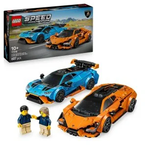 LEGO® Speed Champions 77238 Lamborghini Revuelto in Huracán STO