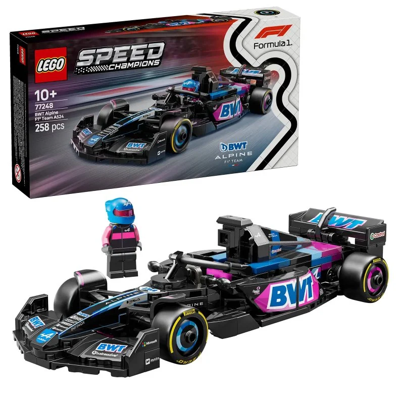 Speed Champions 77248 Dirkalni avto BWT Alpine F1® Team A524