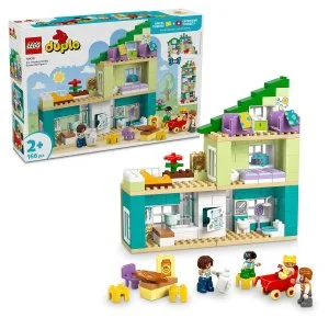 LEGO® DUPLO® 10470 Moderna družinska hiša 3 v 1 s figuricami