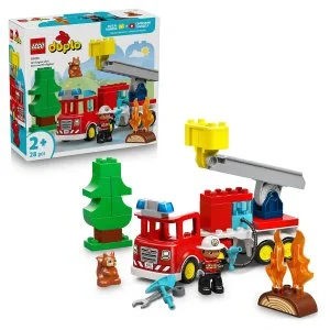 LEGO® DUPLO® 10473 Gasilni tovornjak s cevjo in gasilcem
