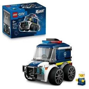 LEGO® City 60481 Avtomobilčki – Policijski kombi