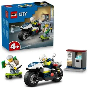 LEGO® City 60455 Preganjanje na policijskem motorju