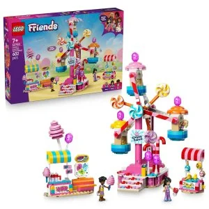 LEGO® Friends 42700 Vrtiljak s sladkarijami in kapkejki