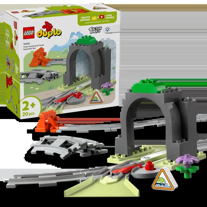 DUPLO® 10425 Železniški tunel in tiri – razširitveni komplet