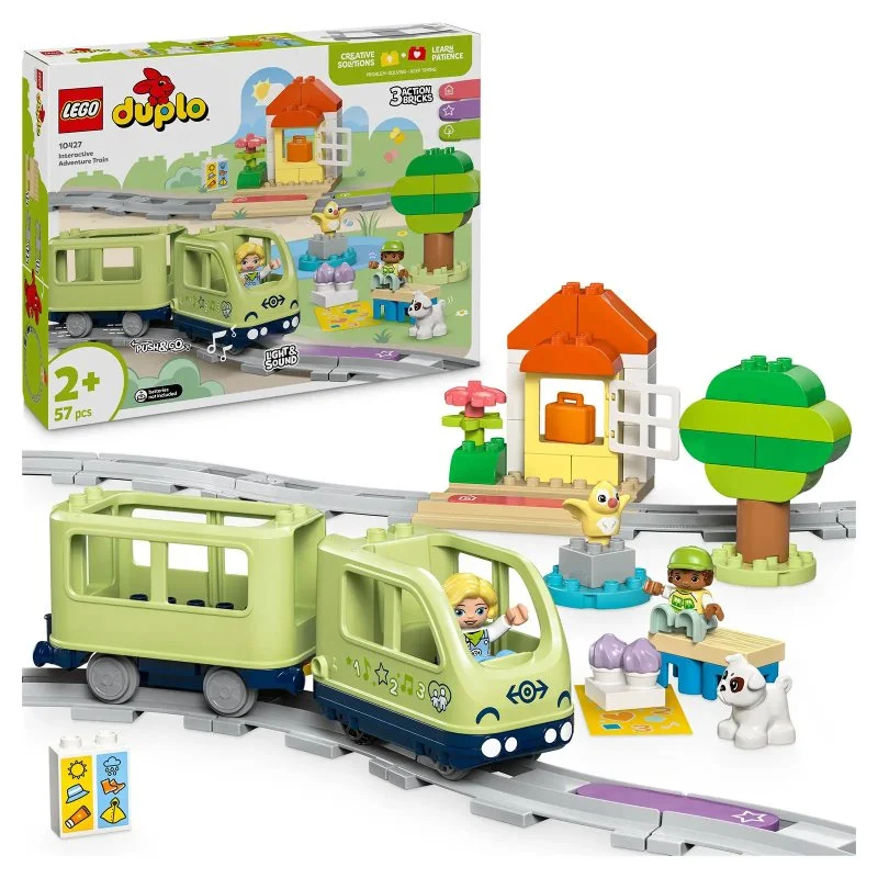 DUPLO® 10427 Interaktivni pustolovski vlakec