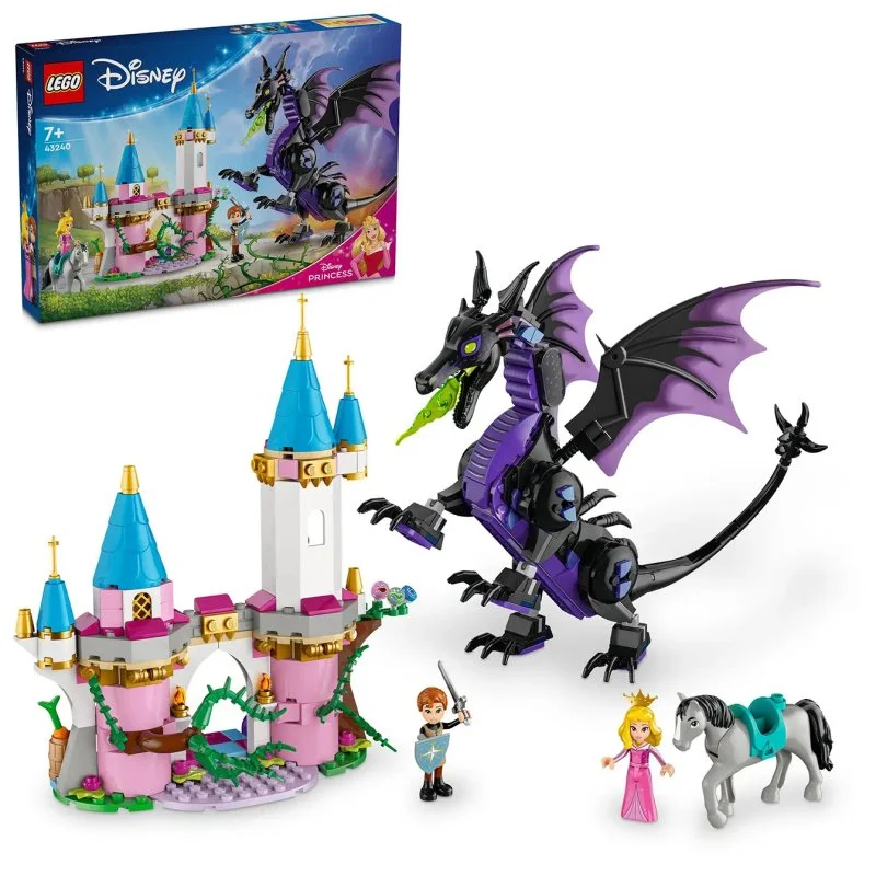 │ Disney Princess 43240 Zlobna vila v zmajevi podobi