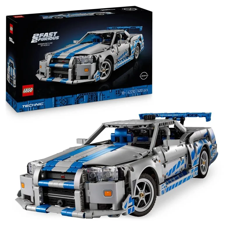 Technic 42210 2 Fast 2 Furious Avto Nissan Skyline GT-R (R34)