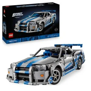 LEGO® Technic 42210 2 Fast 2 Furious Avto Nissan Skyline GT-R (R34)