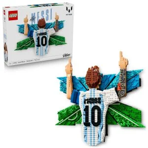 LEGO® Editions 43018 Lionel Messi – Trenutek zmage