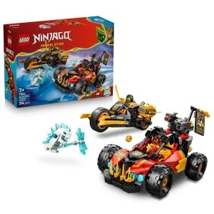 LEGO® NINJAGO® 71864 Združljiva vozila Kaia in Cola