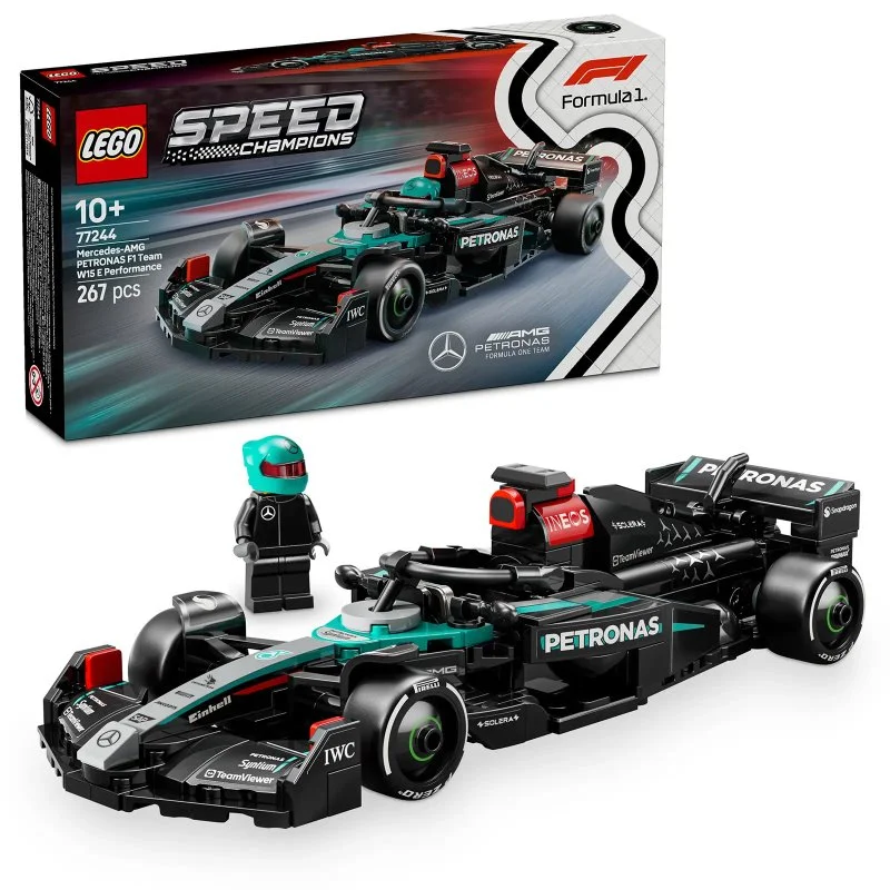 Speed Champions 77244 Dirkalni avto Mercedes-AMG F1® W15