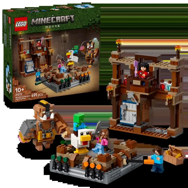Minecraft® 21272 Bojni ring v gozdni graščini