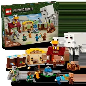LEGO® Minecraft® 21273 Balon v obliki prikazni in napad na vas