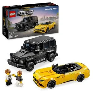 LEGO® Speed Champions 76924 Mercedes-AMG G 63 in Mercedes-AMG SL 63